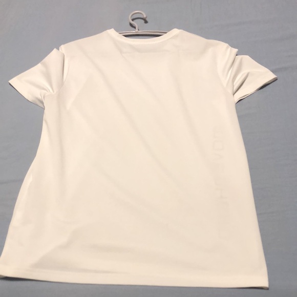 Men's white short-sleeved T-shirt - Picture 14 of 16